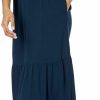 Wholesale Amazon Essentials Amazon Essentials Women'S Fluid Twill Tiered Fit And Flare Dress