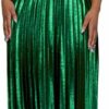 Clearance AOMEI Aomei Women'S Luxury Metallic One Shoulder Sleeveless Elegant Pleated Long Dress