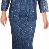 New Alex Evenings Alex Evenings Women'S Plus Size Lace Jacket Dress