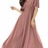 Best KOH KOH Koh Koh Womens Long Elegant Bridesmaid Evening Cocktail Modest Maxi Dress