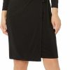 Wholesale Anne Klein Anne Klein Women'S Classic V-Neck Faux Wrap Dress