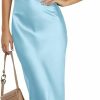 Hot Caracilia Caracilia Womens Satin Tube Sexy Backless Cut Out Formal Wedding Guest Evening Party Maxi Dresses