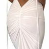 Wholesale ABYOVRT Women Sexy Backless Dress Bodycon Sleeveless Open Back Maxi Dress Going Out Elegant Party Cocktail Long Dress