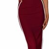 Clearance PRETTYGARDEN Prettygarden Women'S Summer Long Bodycon Dress Spaghetti Strap Sleeveless Back Slit Maxi Dresses