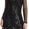 Hot BABEYOND Babeyond Women'S Gatsby Dress - Flapper Dress 1920S Long Sleeves Sequin Beaded Dress For Party