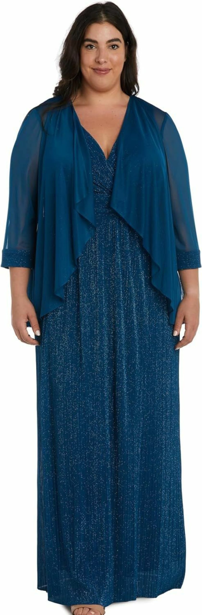 Online R&M Richards R&M Richards Women'S Plus Size Long Cocktail Jacket Dress