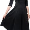 Wholesale Marycrafts Marycrafts Women'S Fit Flare Tea Midi Dress For Office Business Work