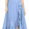 Wholesale Miusol Miusol Women'S V Neck Elegant Lace Ruffle Bridesmaid Maxi Dress