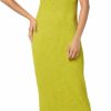 Hot The Drop The Drop Women'S Lena High Neck Textured Midi Dress