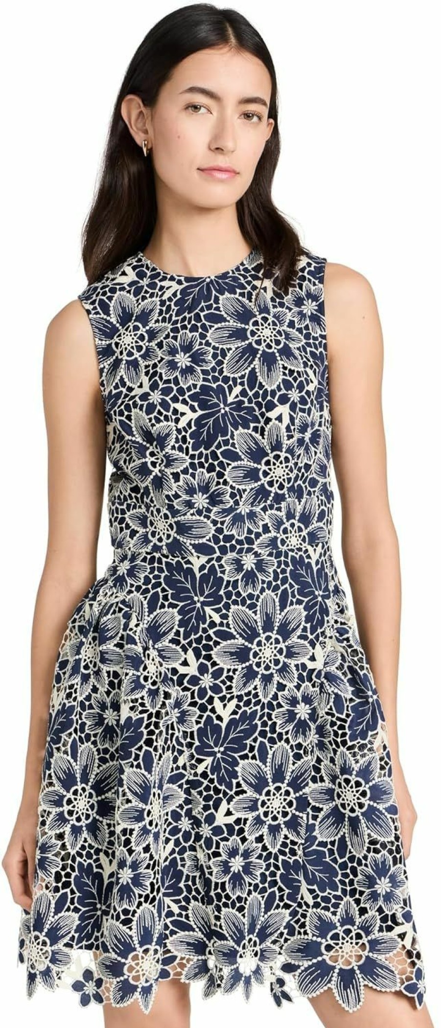 New Shoshanna Shoshanna Women'S Floral Eyelet Ivy Dress