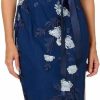 Best Adrianna Papell Adrianna Papell Women'S Embroidered Sheath Dress