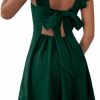 Wholesale BNGD Women'S Backless Bow Tie Short Dress 2023 Summer Models Sexy Halter Dresses