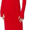 Clearance Norma Kamali Norma Kamali Women'S Scoop Neck Side Slit Gown