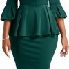 New Yiershu Yiershu Women'S Wear To Work Business Bodycon Church Office Dresses