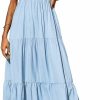 Best PRETTYGARDEN Prettygarden Women'S Summer Maxi Dress Casual Boho Sleeveless Spaghetti Strap Smocked Tiered Long Beach Sun Dresses