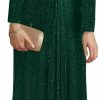 Best meilun Meilun Long Sleeve Sequin Dress For Women Formal Gowns Sparkly V Neck Maxi Dress