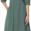 Clearance Pact Pact Women'S Coastal Double Gauze Surplice Dress