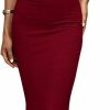 New PRETTYGARDEN Prettygarden Women'S Summer Bodycon Long Maxi Dress Sleeveless Scoop Neck Ribbed Knit Mermaid Cocktail Party Dresses