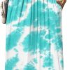 New LILBETTER Lilbetter Women'S Summer Short Sleeves Dress Wrap Waist Maxi Dresses With Pockets