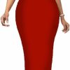 Hot Xinlees Xinlees Women'S Elegant Pencil Dress For Women Casual Midi Dresses Outfits Business Sexy Bodycon Dress