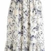 Wholesale CHICWISH Chicwish Women'S Navy Floral Frilling Wrapped Maxi Dress