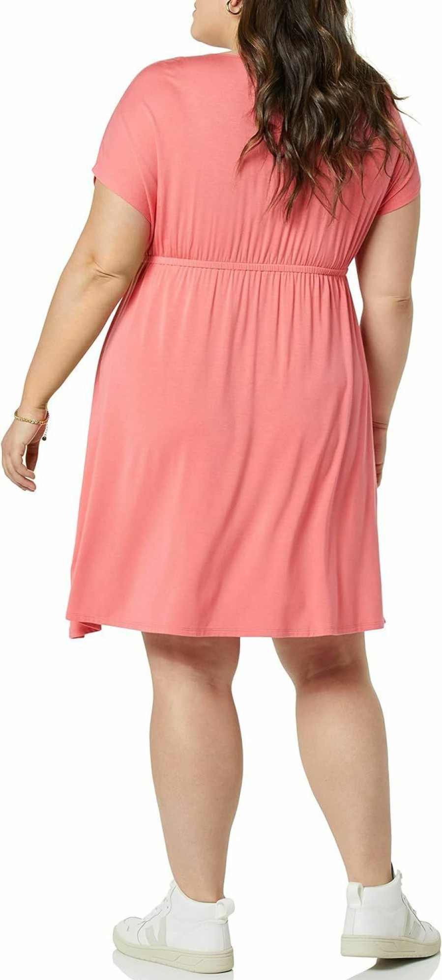 Clearance Amazon Essentials Amazon Essentials Women'S Surplice Dress (Available In Plus Size)