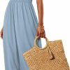 Clearance Dokotoo Dokotoo Summer Dress Casual Womens Fashion Sleeveless Midi Dress With Pockets Pleat Long Tiered Maxi Dress