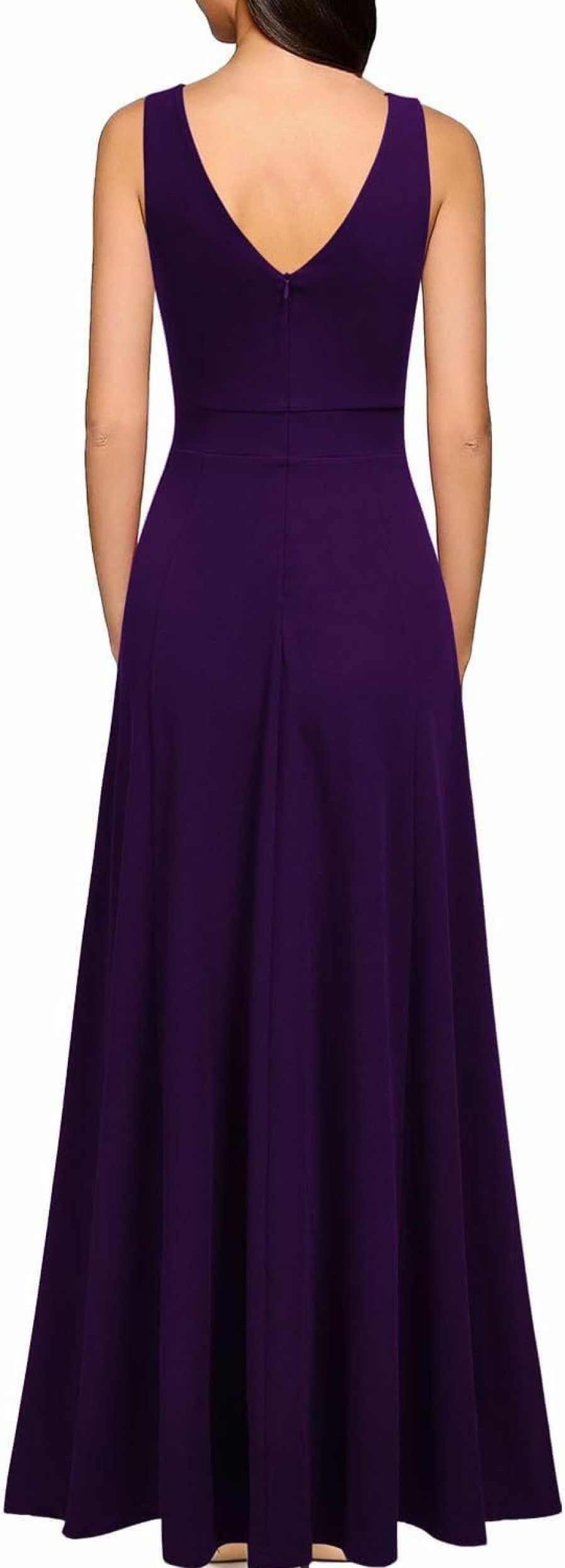 Online WOOSEA Woosea Women'S Sleeveless Deep V Neck Loose A-Line Evening Cocktail Long Dress