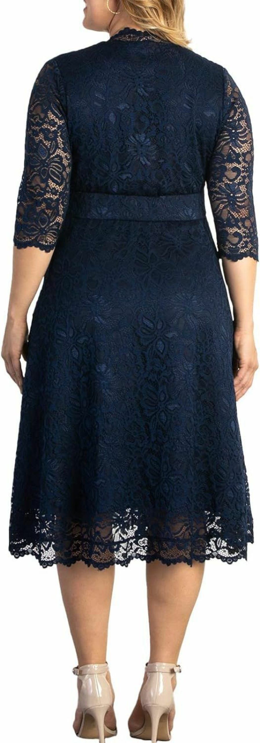 Wholesale Kiyonna Kiyonna Women'S Plus Size Special Occasion Mademoiselle Lace Cocktail Dress