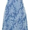 Hot BTFBM Btfbm Women'S Summer Dress Sleeveless Spaghetti Strap Midi Dress Sexy Cowl Neck Floral Cocktail Dress Party Dresses