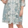 Wholesale Alex Evenings Alex Evenings Women'S Plus Size Midi Scoop Neck Shift Dress With Jacket