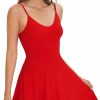 Online Verdusa Verdusa Women'S Adjustable Spaghetti Straps V Neck Flared Cami Slip Dress