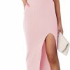 New TOLENY Toleny Women Summer Cutout Bodycon Midi Dress Casual Crew Neck Slim Fitted Tank Top Dress