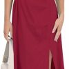 Clearance LILLUSORY Lillusory Womens Cutout Split Linen Cotton Sleeveless Slit Maxi Dress