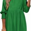 Wholesale Dokotoo Dokotoo Womens Summer Tunic Dress Casual Loose Short Sleeve Crew Neck Flowy Swing Mini Shift Dresses