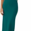 New PRETTYGARDEN Prettygarden Women'S Summer Long Bodycon Dress Sexy Strapless Back Slit Cocktail Party Tube Maxi Dresses