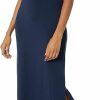 Online Amazon Essentials Amazon Essentials Women'S Jersey Standard-Fit Short-Sleeve Crewneck Side Slit Maxi Dress (Previously Daily Ritual)