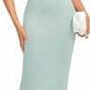 Hot Verdusa Verdusa Women'S Strapless Sleeveless Split Back Long Bodycon Tube Dress