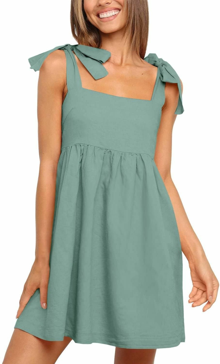 Online Clarisbelle Clarisbelle Women Summer Tie Strap Sleeveless Beach Dress