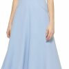 New Eliza J Eliza J Women'S Sleeveless Boat Neck Crepe Stretch Fit & Flare Dress