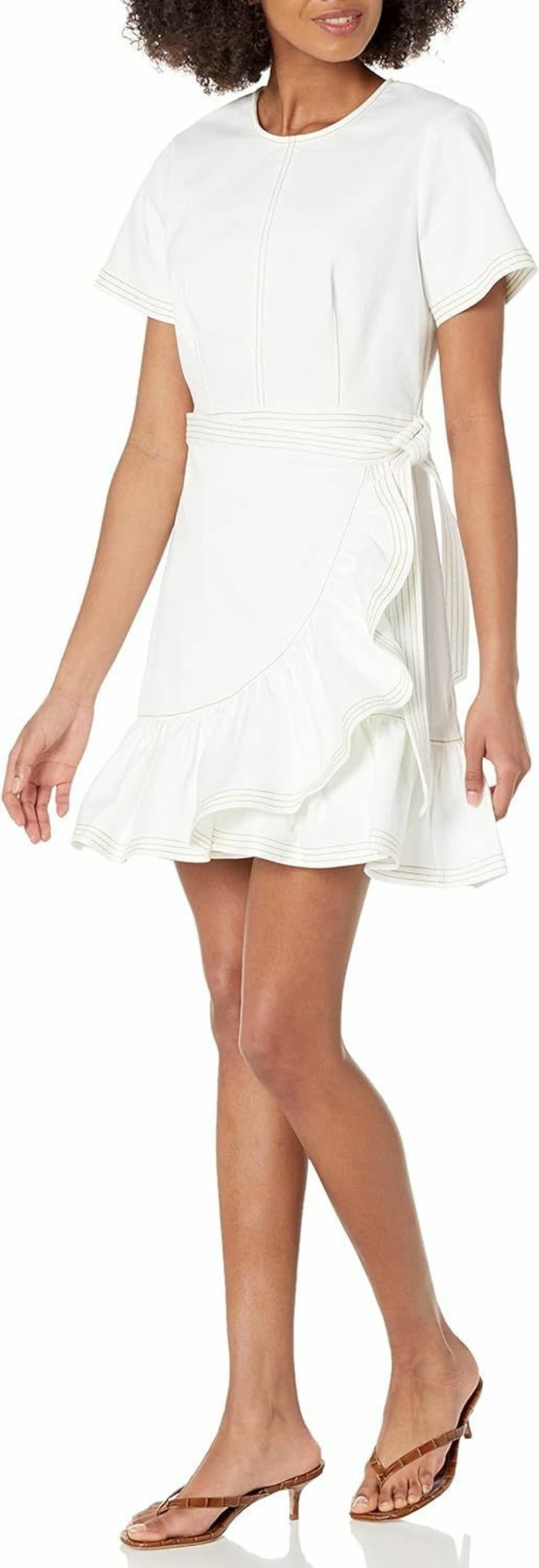 Wholesale Cinq a Sept Cinq A Sept Women'S White Denim Josi Dress