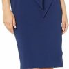 Clearance Adrianna Papell Adrianna Papell Women'S Bow Sheath Dress With Three Quarter Sleeves