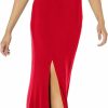 Online Dress the Population Dress The Population Women'S Georgina One Shoulder Bow Detail Trumpet Gown Long Dress