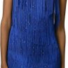 Online WUSENST Wusenst Women'S Sexy Bodycon Party Mini Dress Deep V Neck Sequin Backless Spaghetti Straps Clubwear