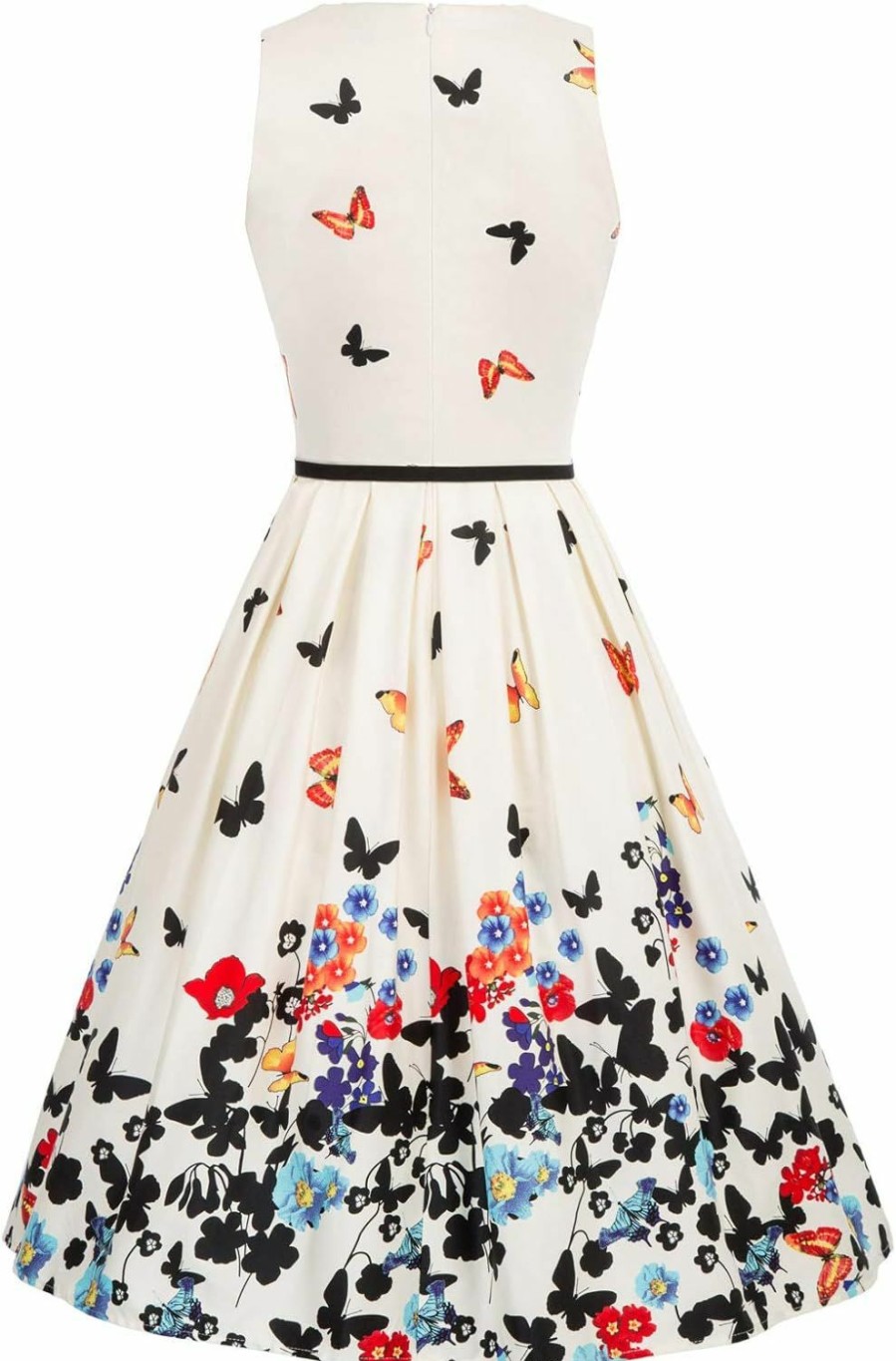 Clearance Belle Poque Belle Poque Sleeveless Vintage Dress With Belt 1950S Dresses For Women