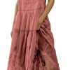 Best Gacaky Gacaky Summer Dress For Women Casual Loose Boho Dress Adjustable Straps Bib Maxi Dress With Pockets