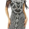 New BABEYOND Babeyond Womens 1920S Flapper Dress Vintage Long Fringe Dress Roaring 20S Sequins Beaded Dress