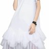 Online ellazhu Ellazhu Women'S Casual Short Sleeve Crew Neck Tutu Tulle Dress With An Oversized Fit Gy2266